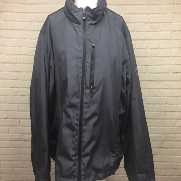 Tumi Other - Tumi Men's Blue Gray Windbreaker Packable Jacket